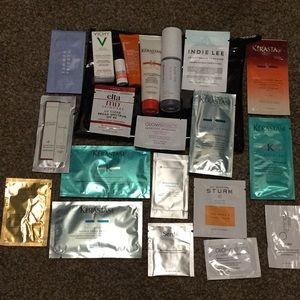 High end beauty sample bundle